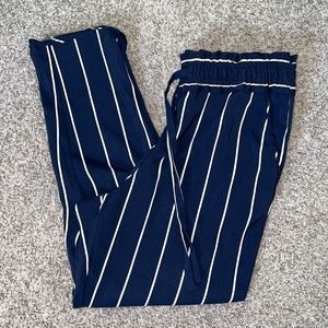 Zara stripped ankle pants